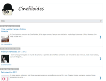 Tablet Screenshot of cinefiloides.blogspot.com