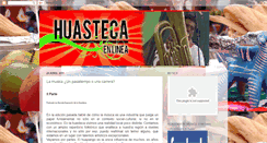 Desktop Screenshot of huastecaenlinea.blogspot.com