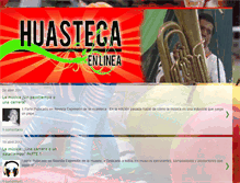 Tablet Screenshot of huastecaenlinea.blogspot.com