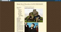 Desktop Screenshot of manicstreetpreachersever.blogspot.com