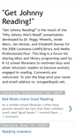 Mobile Screenshot of getjohnnyreading.blogspot.com