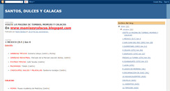 Desktop Screenshot of dulcesycalacas.blogspot.com