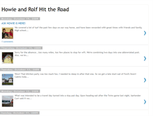 Tablet Screenshot of howieandrolfhittheroad.blogspot.com
