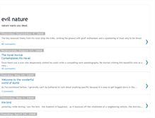 Tablet Screenshot of evil-nature.blogspot.com