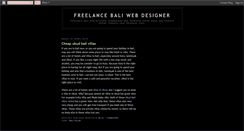 Desktop Screenshot of freelancebaliwebdesigner.blogspot.com