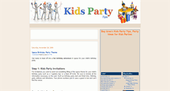 Desktop Screenshot of bayareakidspartytips.blogspot.com