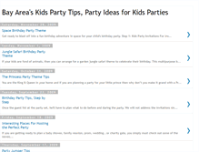 Tablet Screenshot of bayareakidspartytips.blogspot.com