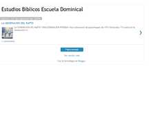 Tablet Screenshot of estudiosbiblicosescueladomi.blogspot.com