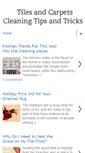Mobile Screenshot of idealcleaningtips.blogspot.com