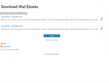 Tablet Screenshot of downloadipadebooks.blogspot.com