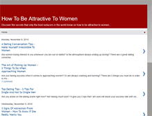 Tablet Screenshot of howtobeattractivetowomen.blogspot.com