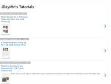Tablet Screenshot of jdayministutorials.blogspot.com