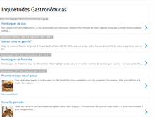 Tablet Screenshot of inquietudesgastronomicas.blogspot.com