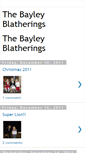 Mobile Screenshot of bayleyblatherings.blogspot.com