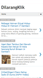 Mobile Screenshot of dilarangklik.blogspot.com