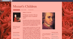 Desktop Screenshot of mozartschildren.blogspot.com