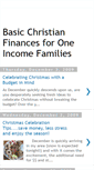 Mobile Screenshot of basic-christian-finances.blogspot.com