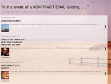 Tablet Screenshot of intheeventofanon-traditionallanding.blogspot.com