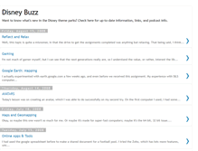 Tablet Screenshot of disneybuzz.blogspot.com