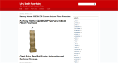 Desktop Screenshot of birdbathfountainhot.blogspot.com
