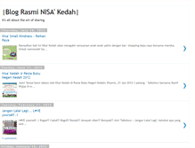 Tablet Screenshot of nisakedah.blogspot.com