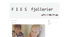 Desktop Screenshot of fiesfjollerier.blogspot.com