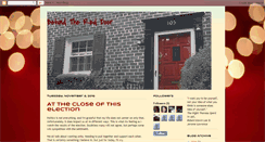 Desktop Screenshot of behindthered-door.blogspot.com