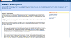 Desktop Screenshot of bestfreeautoresponder.blogspot.com