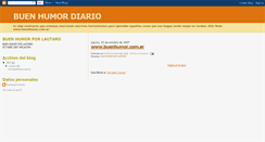 Desktop Screenshot of buenhumordiario.blogspot.com