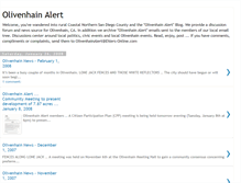 Tablet Screenshot of olivenhainalert.blogspot.com