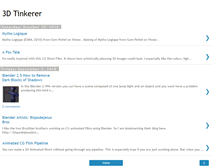 Tablet Screenshot of 3dtinkerer.blogspot.com