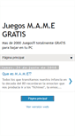 Mobile Screenshot of juegosmamegratis.blogspot.com