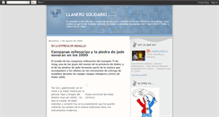 Desktop Screenshot of llanero-solidario.blogspot.com