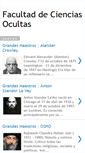Mobile Screenshot of facultadcienciasocultas.blogspot.com