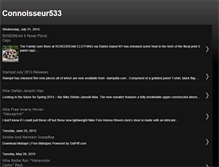 Tablet Screenshot of connoisseur533.blogspot.com
