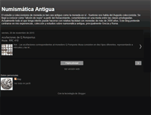 Tablet Screenshot of numismaticantigua.blogspot.com