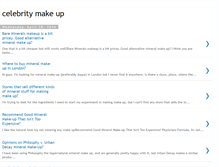 Tablet Screenshot of celebrity-make-up.blogspot.com