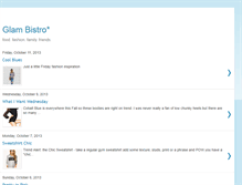 Tablet Screenshot of glambistro.blogspot.com