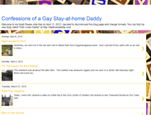 Tablet Screenshot of confessionsofagaydaddy.blogspot.com