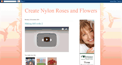 Desktop Screenshot of nylonroses.blogspot.com