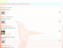 Tablet Screenshot of nylonroses.blogspot.com