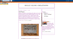 Desktop Screenshot of kellyelisecreations.blogspot.com