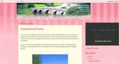 Desktop Screenshot of historicalromanceuk.blogspot.com
