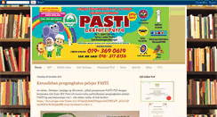 Desktop Screenshot of pastilestariputra.blogspot.com