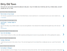 Tablet Screenshot of dirtyoldtownblog.blogspot.com