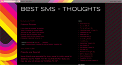 Desktop Screenshot of best-thoughts-sms.blogspot.com