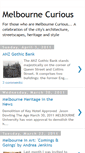 Mobile Screenshot of melbournecurious.blogspot.com