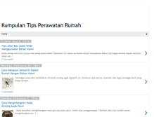 Tablet Screenshot of perawatanrumah.blogspot.com