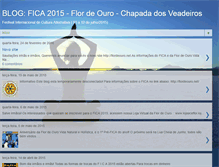 Tablet Screenshot of ficaflordeouro.blogspot.com