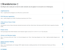 Tablet Screenshot of brandomcrow.blogspot.com